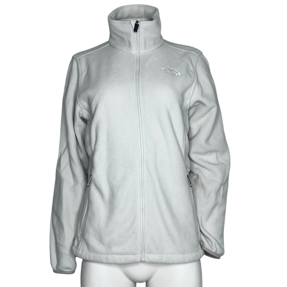 The North Face Polartec Fleece Jacket sz Large Mushroom Gray
